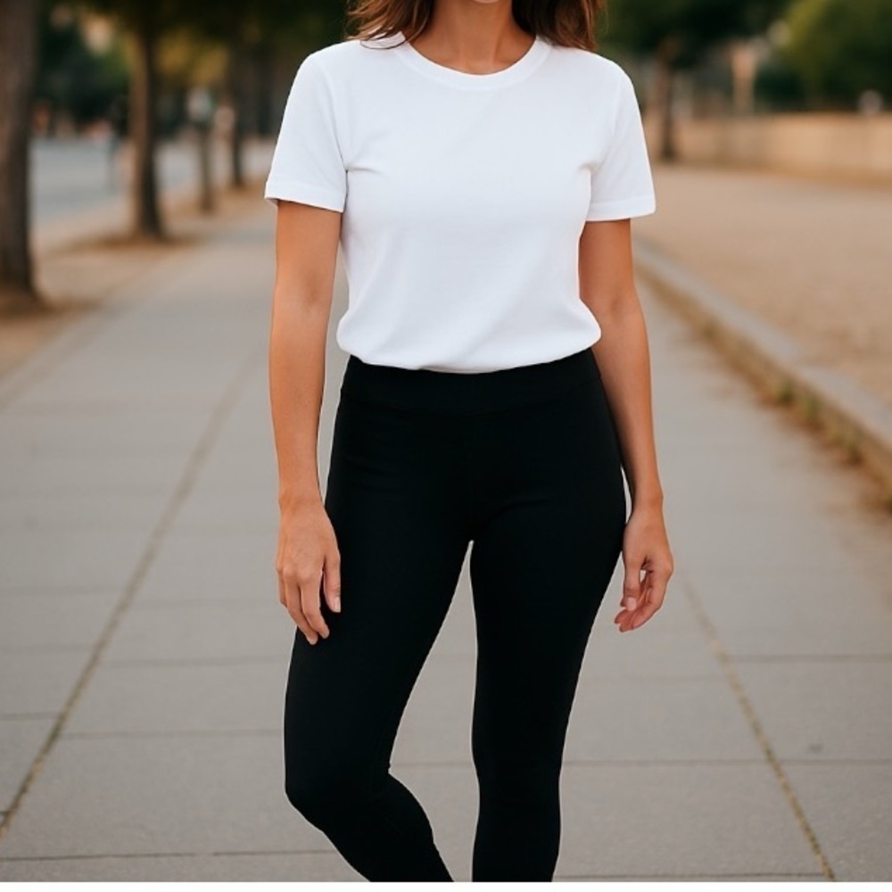 PINK Victoria's Secret : Black Leggings - Size S